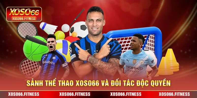 Sảnh thể thao XoSo66 và đối tác độc quyền